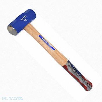 VAUGHAN Engineer Hammer Hickory/Stl 3 lb 16 in, 22UZ60