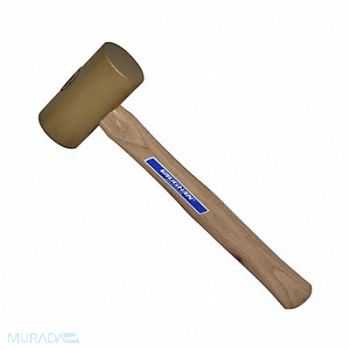 VAUGHAN Mallet Hickory/Brass 60 oz 13 in, 22UZ62
