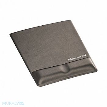 FELLOWES Mousepad w/ Wrist Support Graphite, 22W802