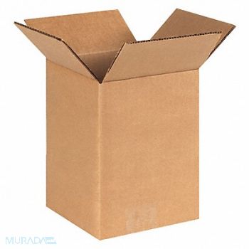 GRAINGER APPROVED Shipping Box 8x6x8 in, 22XK20