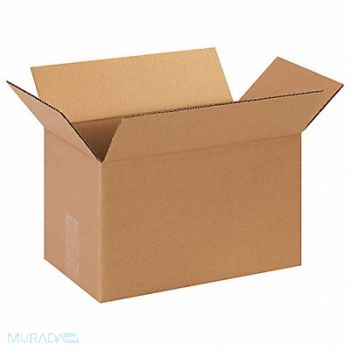 GRAINGER APPROVED Shipping Box 13x8x8 in, 22XK33