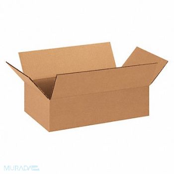 GRAINGER APPROVED Shipping Box 14x8x4 in, 22XK34