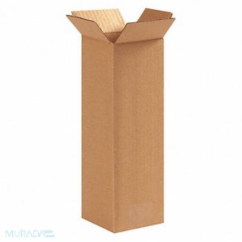 GRAINGER APPROVED Shipping Box 5x5x12 in, 22XK44