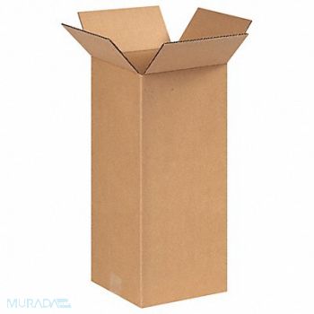 GRAINGER APPROVED Shipping Box 8x8x18 in, 22XK48