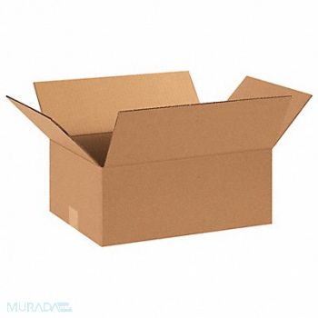 GRAINGER APPROVED Shipping Box 15x11x6 in, 22XK67