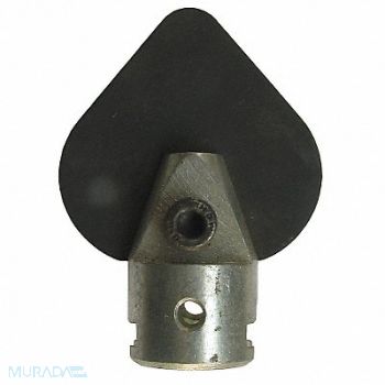 WESTWARD Spade Cutter 1 7/8 in Overall L Steel, 22XP52