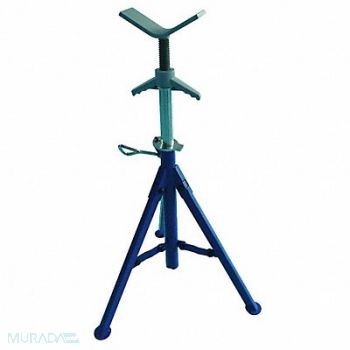 WESTWARD V Head Pipe Stand Adj 1/8-12 in 28-52 in, 22XR01