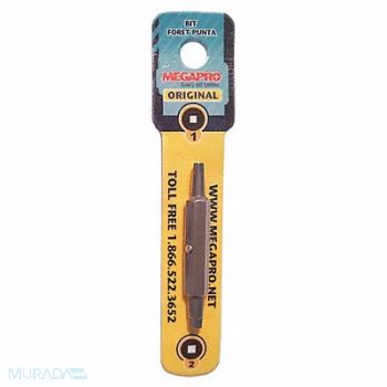 MEGAPRO Insert Bit SAE 1/4 #1/#2 2-1/4 S2Steel, 22XT36