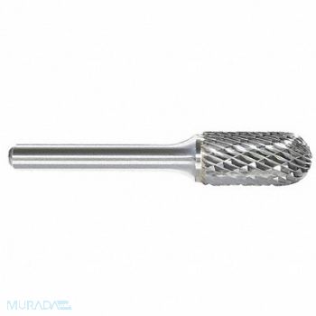 GRAINGER APPROVED Cylinder Bur SC Radius 1 Carbide, 22YA90