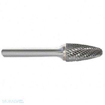 GRAINGER APPROVED Tree Bur SF Double Cut 1/8, 22YE22