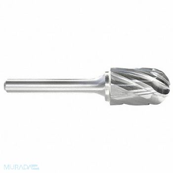 GRAINGER APPROVED Cylinder Bur SC Radius 3/4 Carbide, 22YD36