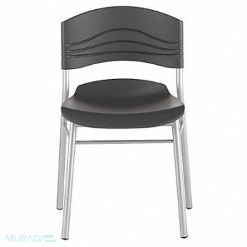 ICEBERG Cafe Bistro Stool 32 H 21 W Graphite PK2, 22YJ98