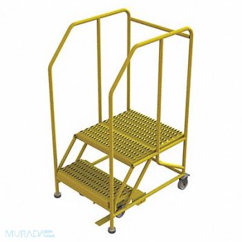 TRI-ARC Work Platform 2-Step 800 lb.Cap Steel, 231D19