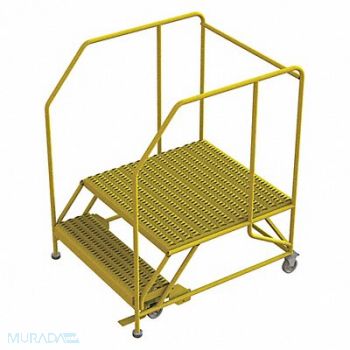 TRI-ARC Work Platform 2-Step 800 lb.Cap Steel, 231D31