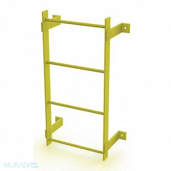 TRI-ARC Ladder Steel Standard Fixed 4-Rung, 231D79