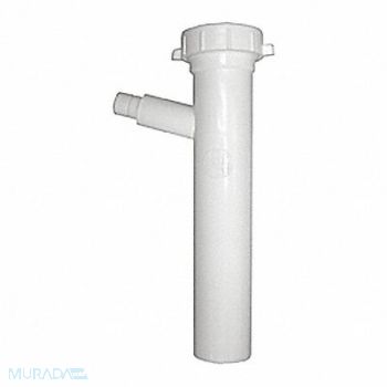 JONES STEPHENS PVC Dishwasher Tailpiece SJ 1-1/2x 8x1/2, 231F86