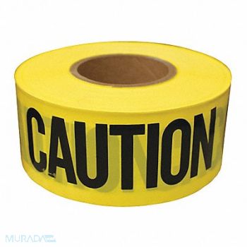 JONES STEPHENS Tape Caution 3 x 300 3Mil, 231G75