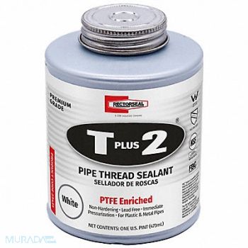 RECTORSEAL Pipe Thread Sealant 8.0139 fl oz White, 4YRW7