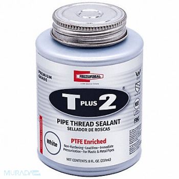 RECTORSEAL Pipe Thread Sealant 9.6076 fl oz White, 4YRW6