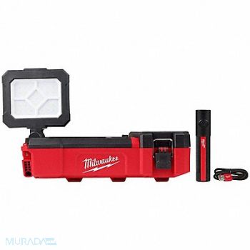 MILWAUKEE M12 PACKOUT Flood Light Flashlight, 387WK4