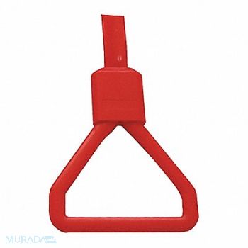 WILLSHIRE Grab Handle Red Closed PK10, 235M06