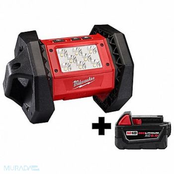 MILWAUKEE M18 ROVER Flood Light M18 XC5.0 Battery, 385JM0