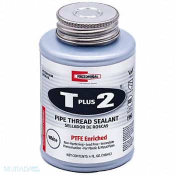 RECTORSEAL Pipe Thread Sealant 4.8038 fl oz White, 4YRW5