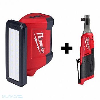 MILWAUKEE M12 ROVER Light M12 FUEL 3/8 HS Ratchet, 388RM5