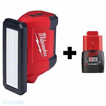 MILWAUKEE M12 ROVER Service Light M12 2.0 Battery, 385JM6