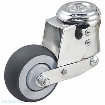 GRAINGER APPROVED Shock-Absorbing Bolt-Hole Caster 6, 483N40