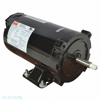 DAYTON Motor 1 hp 208-230/460V AC 3 Phase, 23CF37