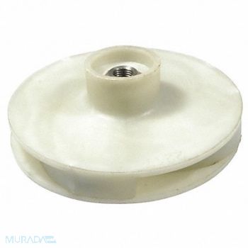 DAYTON Pump Impeller 4.8 in PP For 2YEU4 2YEU5, 23CG43