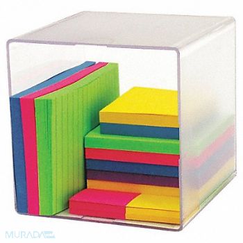 DEFLECT-O Desktop Organizer Clear Plastic, 23K245