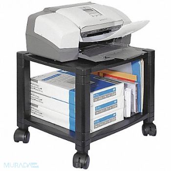 KANTEK Mobile Printer Stand Black, 23K283