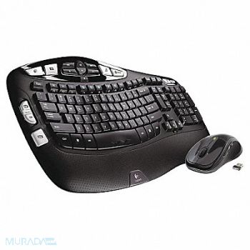 LOGITECH Keyboard Black Wireless, 23K301