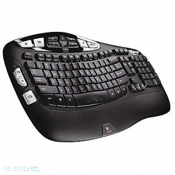 LOGITECH Keyboard Black Wireless, 23K308