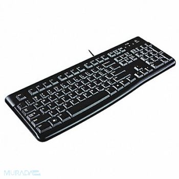 LOGITECH Keyboard Black Wired, 23K310