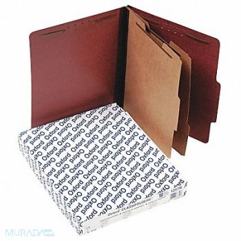 PENDAFLEX Letter File Folders Red PK10, 23K358
