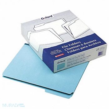 PENDAFLEX Letter File Folders Blue PK25, 23K361