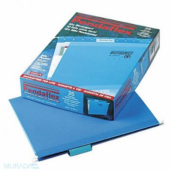 PENDAFLEX Hanging File Folders Blue PK25, 23K363