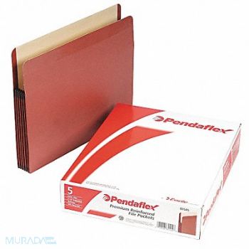 PENDAFLEX Expand File Folder Red Fiber/Manila PK5, 23K364