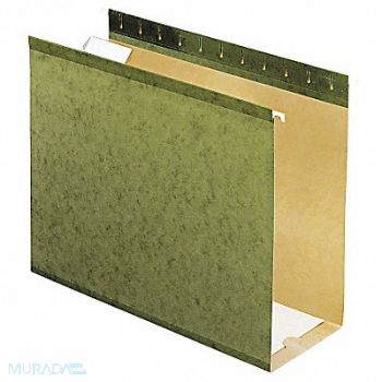 PENDAFLEX Box Hanging File Folder Std Green PK25, 23K369