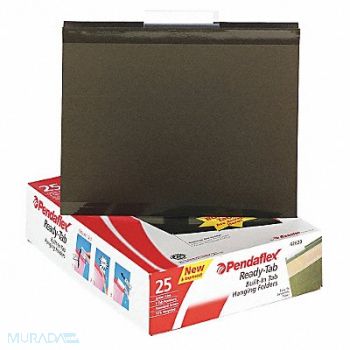 PENDAFLEX Hanging File Folder Std Green PK25, 23K373