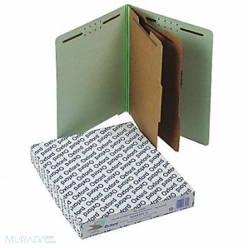 PENDAFLEX Letter File Folders Pale Green PK10, 23K374