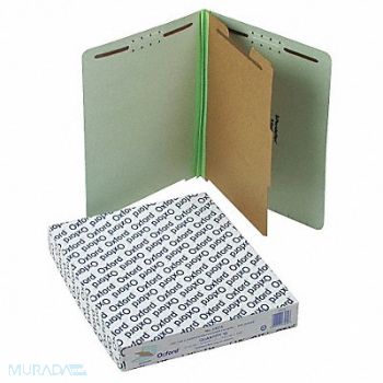 PENDAFLEX Letter File Folders Pale Green PK10, 23K398