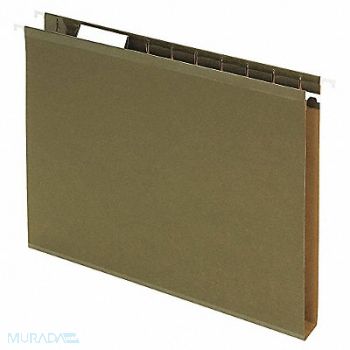 PENDAFLEX Box Hanging File Folder Std Green PK25, 23K399