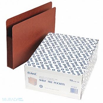PENDAFLEX Expand File Folder Red Fiber PK10, 23K405