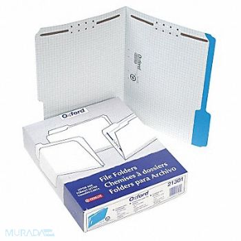 PENDAFLEX Letter File Folders Blue PK50, 23K416