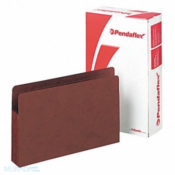 PENDAFLEX Expand File Folder Red Fiber PK10, 23K420