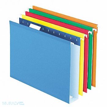 PENDAFLEX Box Hanging File Folders Assorted PK25, 23K427
